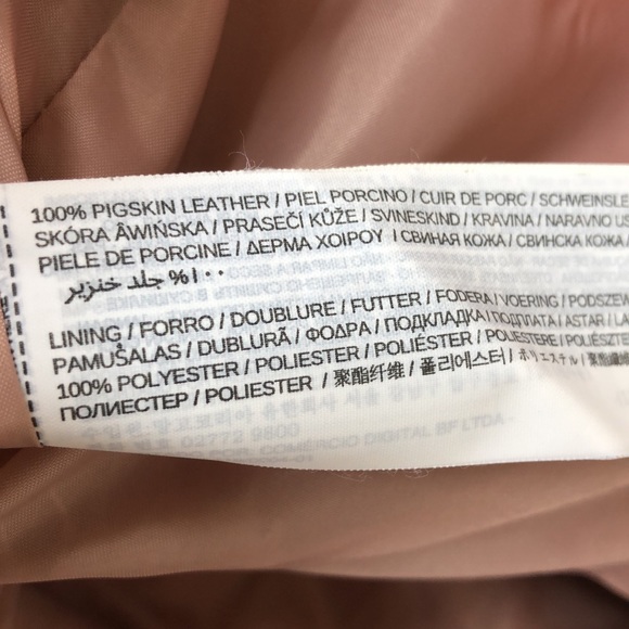 🌺MANGO leather/suede skirt - Picture 13 of 13